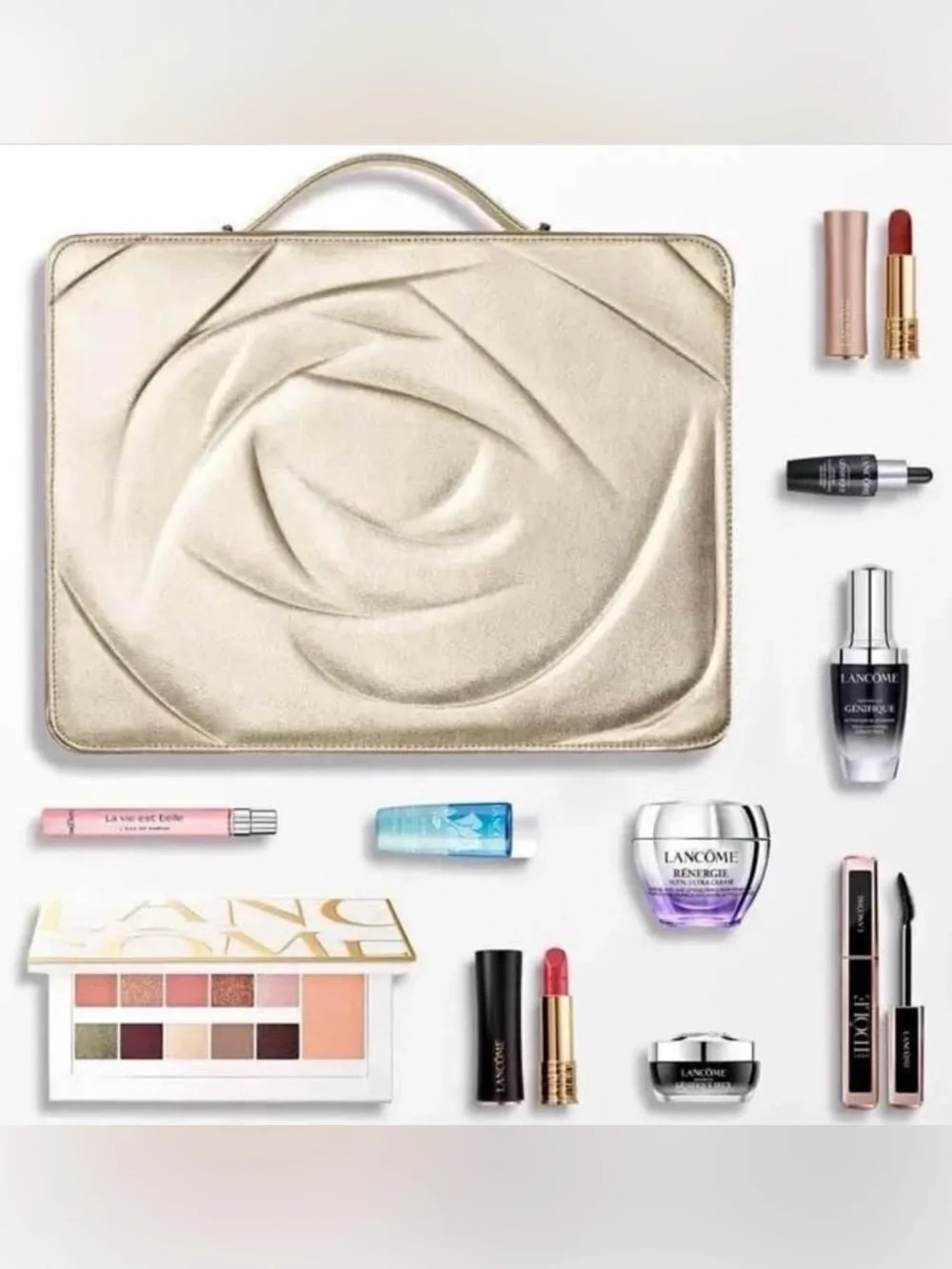 LANCOME Beauty Box Full 10 Iconic Products Genifique Idole $588 Value NIB